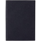 Smythson Navy Soho Notebook