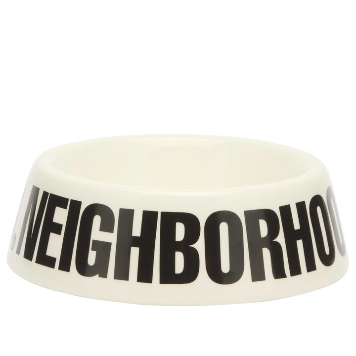 Photo: Neighborhood Men's Ci Dog Bowl in White 