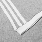 Adidas Men's 3 Stripe T-Shirt in Medium Grey Heather