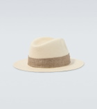 Kiton Straw fedora