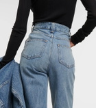 Khaite Albi high-rise straight jeans