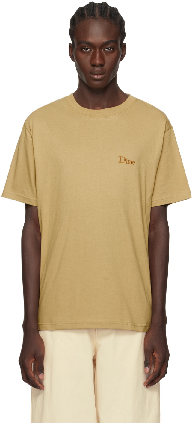 Dime Khaki Classic T-Shirt Dime