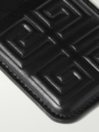Givenchy - Magnetic Logo-Debossed Leather Cardholder