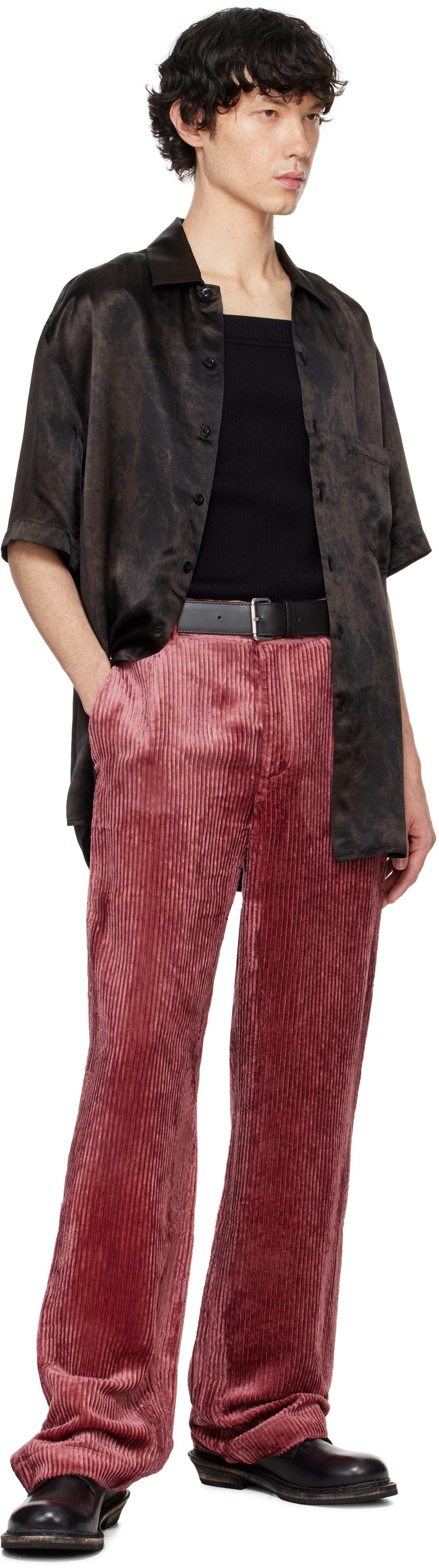 Séfr Burgundy Eli Trousers