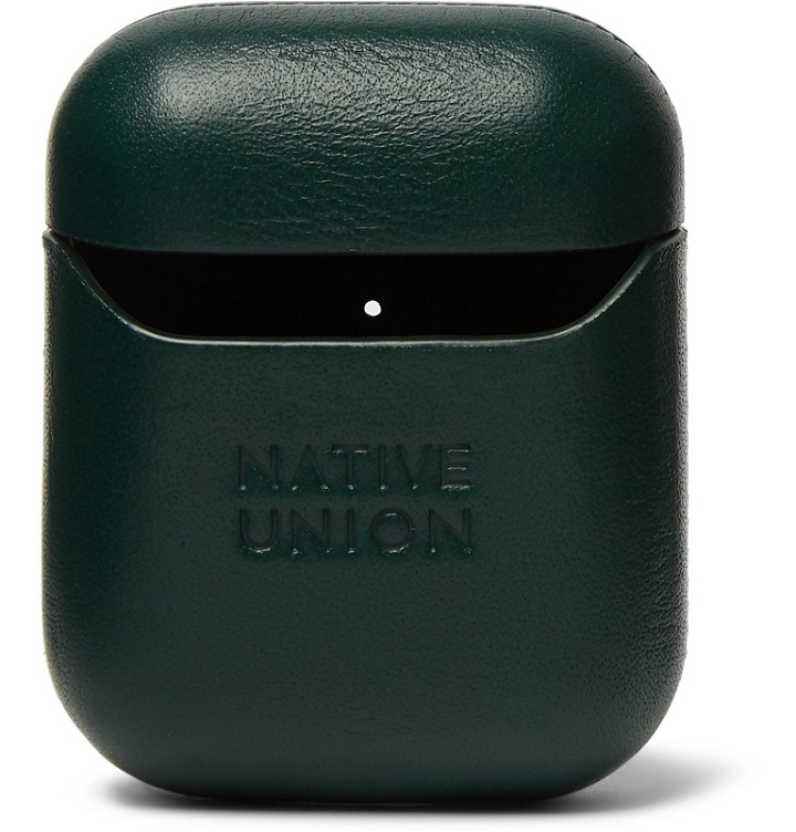 Photo: Native Union - Leather AirPods Case - Green