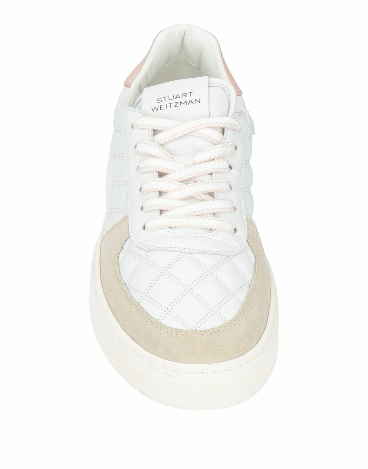 Stuart Weitzman Womens Sneakers in White