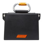 Heron Preston Black Carabiner Shoulder Bag