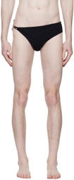 Rick Owens Black Hydra Swim Briefs