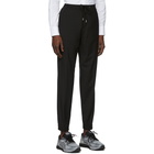 Z Zegna Black Merino Wash and Go Trousers