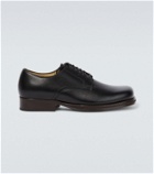 Lemaire - Square leather Derby shoes