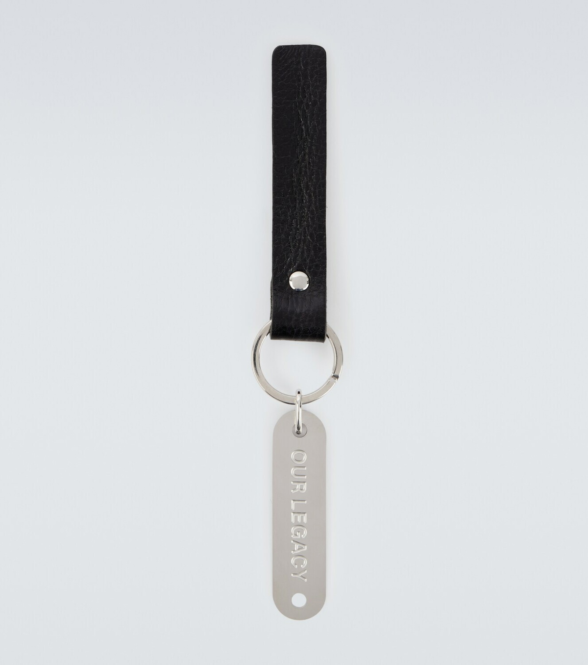 Our Legacy Ring leather keychain