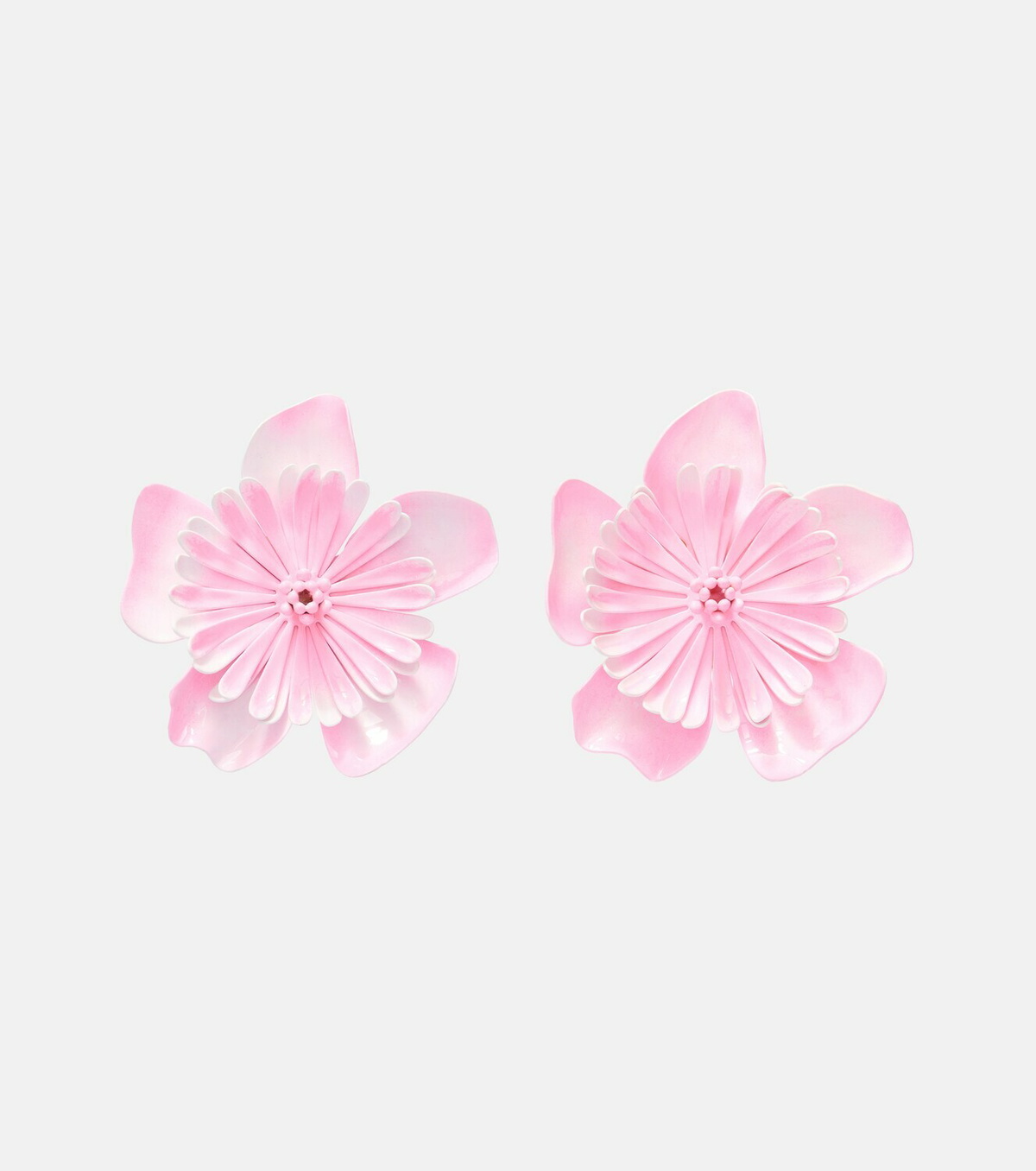 Chloé Floral clip-on earrings