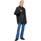 Jil Sander Black Hood Lace-Up Derbys