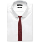 Hugo Boss - Jesse Panelled Cotton-Poplin Shirt - White