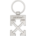 Off-White Silver Arrows Keychain