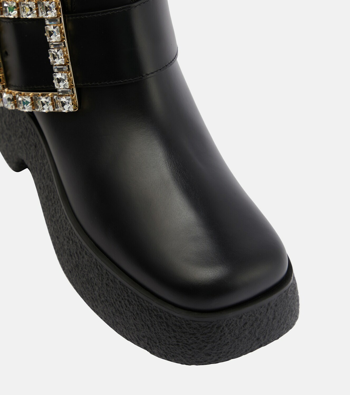 Roger Vivier Viv' Rangers leather Chelsea boots