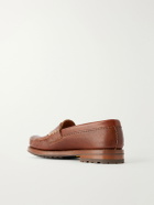 Yuketen - Rob Full-Grain Leather Penny Loafers - Brown