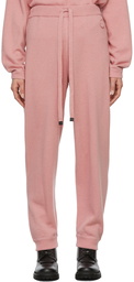 Moncler Pink Wool & Cashmere Lounge Pants