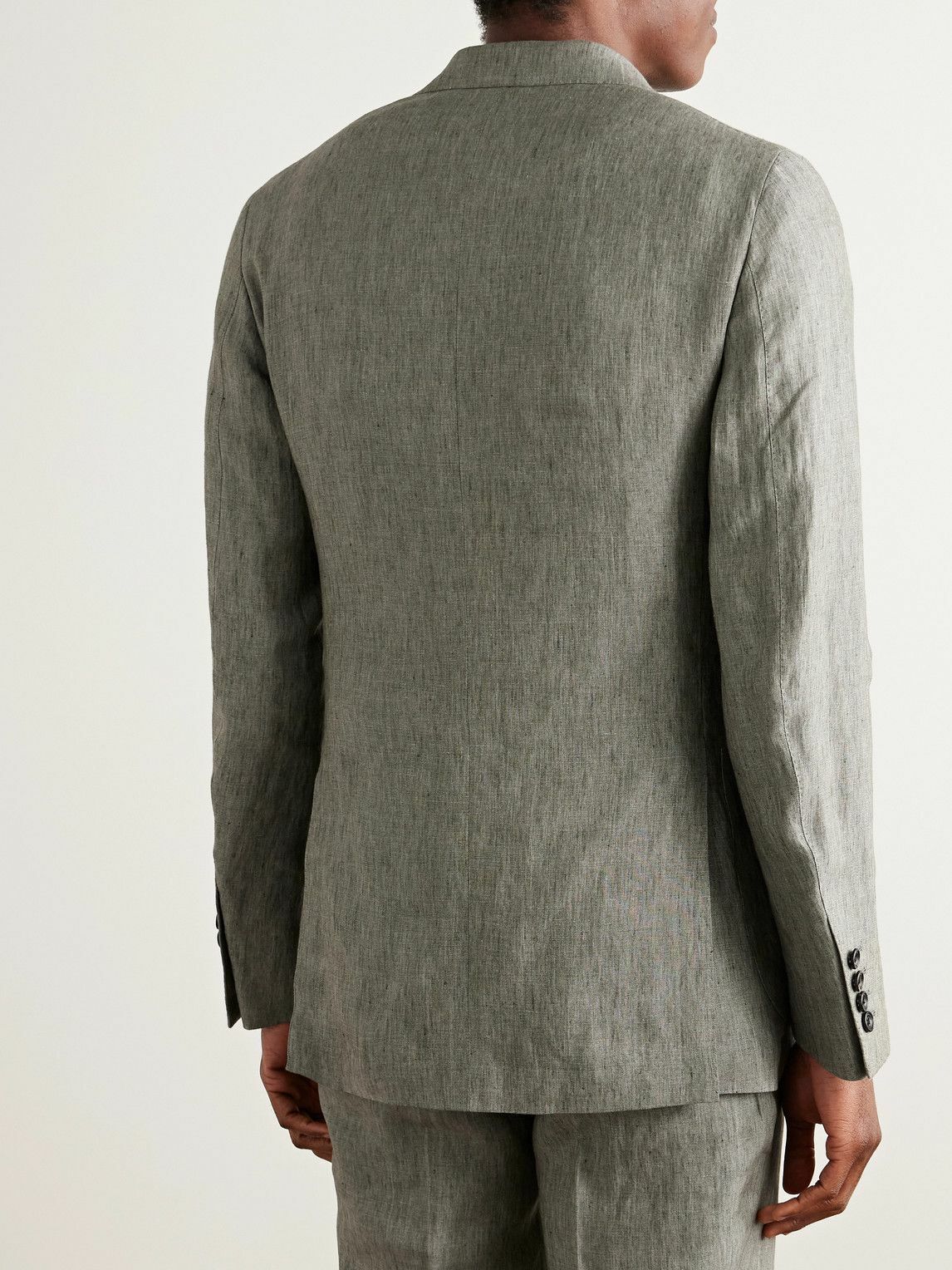Kingsman - Linen Suit Jacket - Green