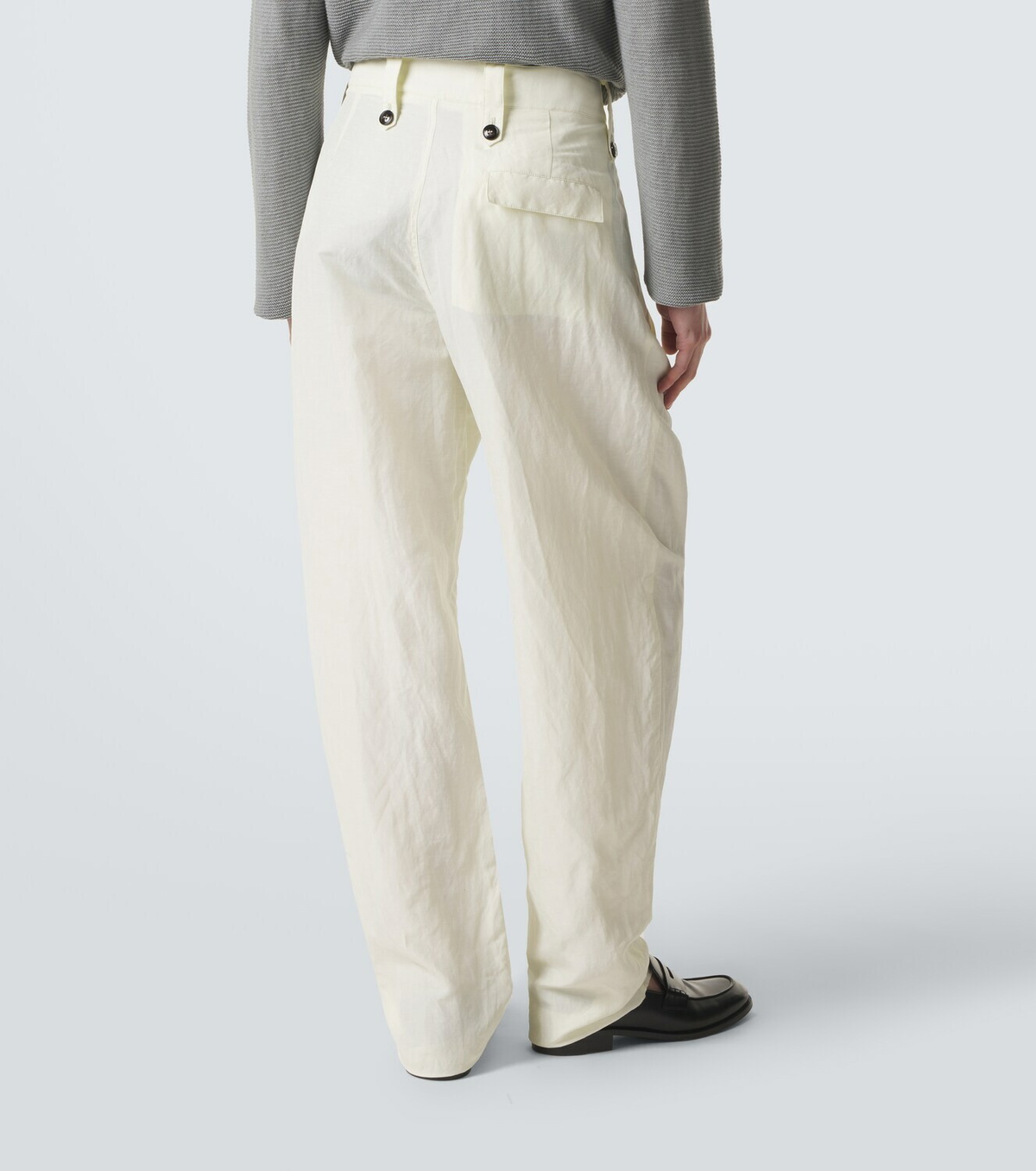 Giorgio Armani Pleated tapered pants Giorgio Armani