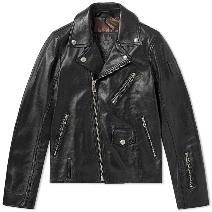 Photo: Belstaff x SOPHNET. Harden Leather Biker Jacket