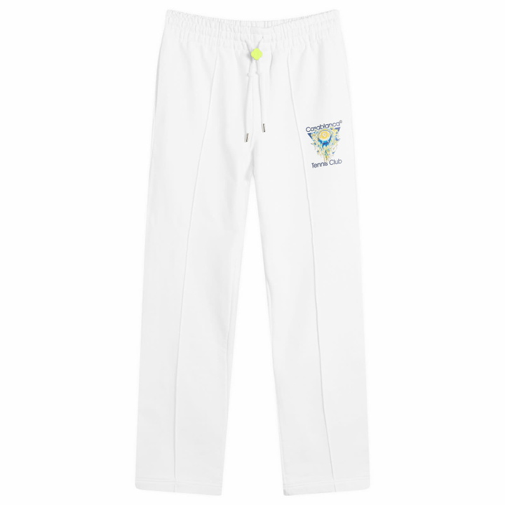 Photo: Casablanca Men's Tennis Club Icon Pintuck Jogger in White