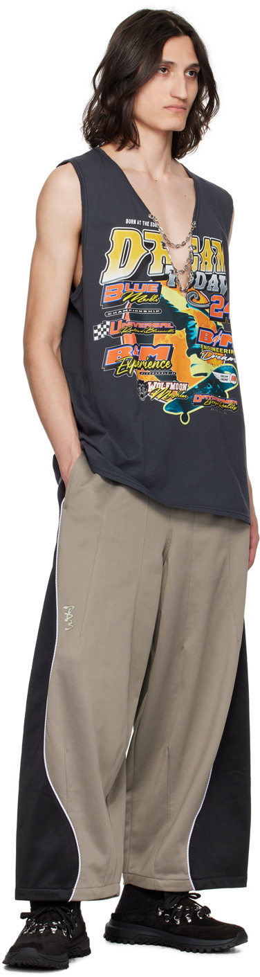 Perks and Mini Taupe Poseidon Track Pants