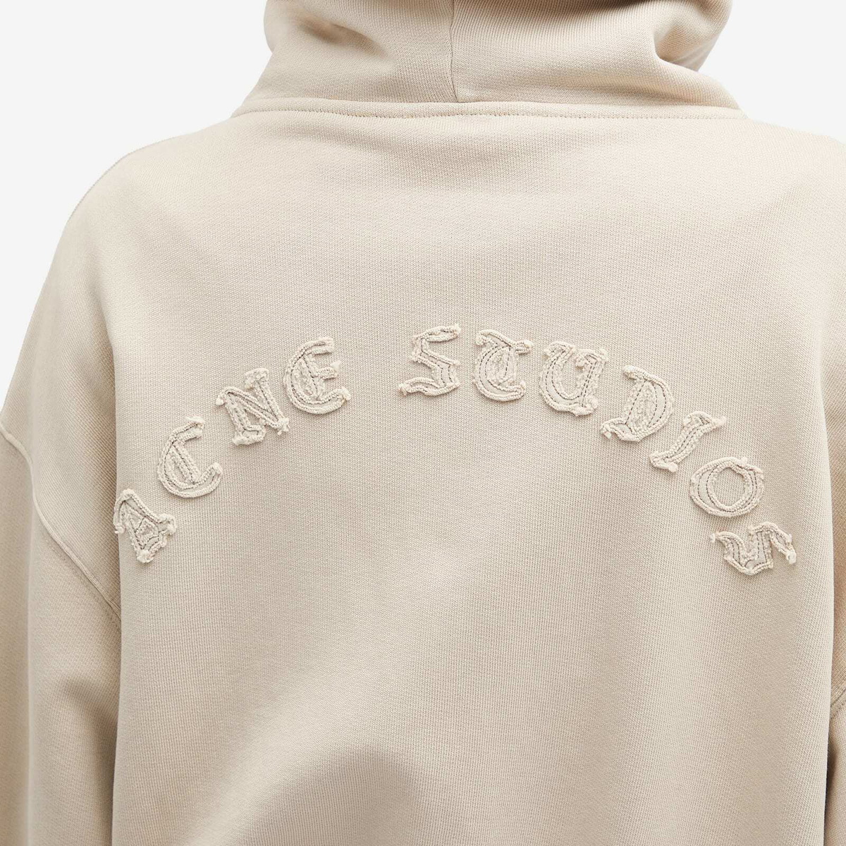 Acne Studios Women's Zip Hoodie in Faded Grey Acne Studios
