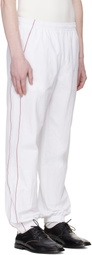 Lacoste White Top Tier Track Pants