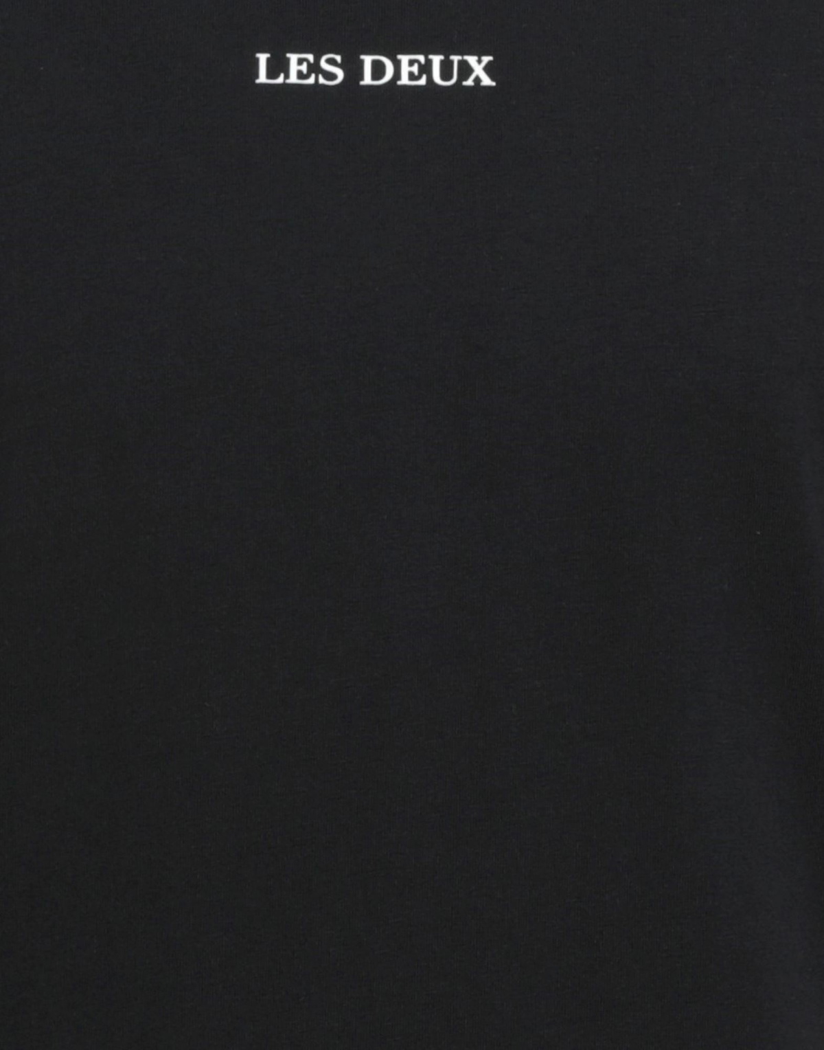 Les Deux Mens T-shirt in Black