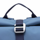 Elliker Dayle Rolltop Backpack in Steel Blue 