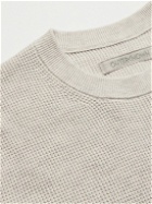 Outerknown - Nostalgic Striped Waffle-Knit Organic Cotton-Blend Sweater - Multi
