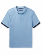 Vilebrequin - Logo-Embroidered Cotton-Piqué Polo Shirt - Blue