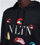 Valentino Valentino Villalba hooded sweatshirt