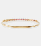 Melissa Kaye Lenox 18kt gold bracelet with sapphires