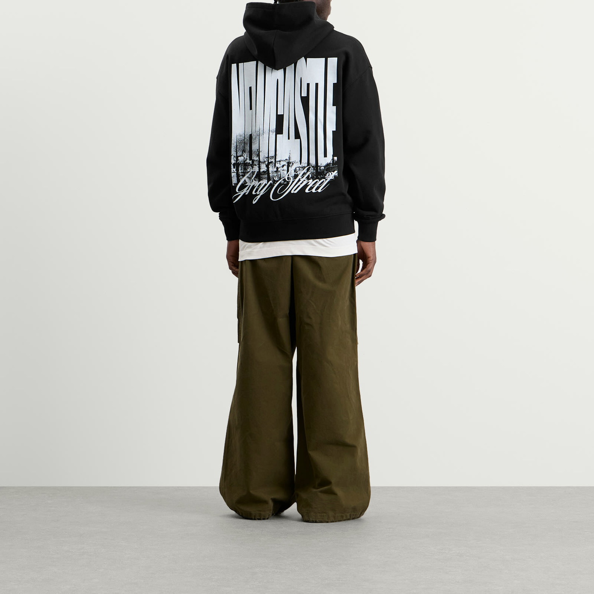 END. Newcastle Zip Hoodie in Black
