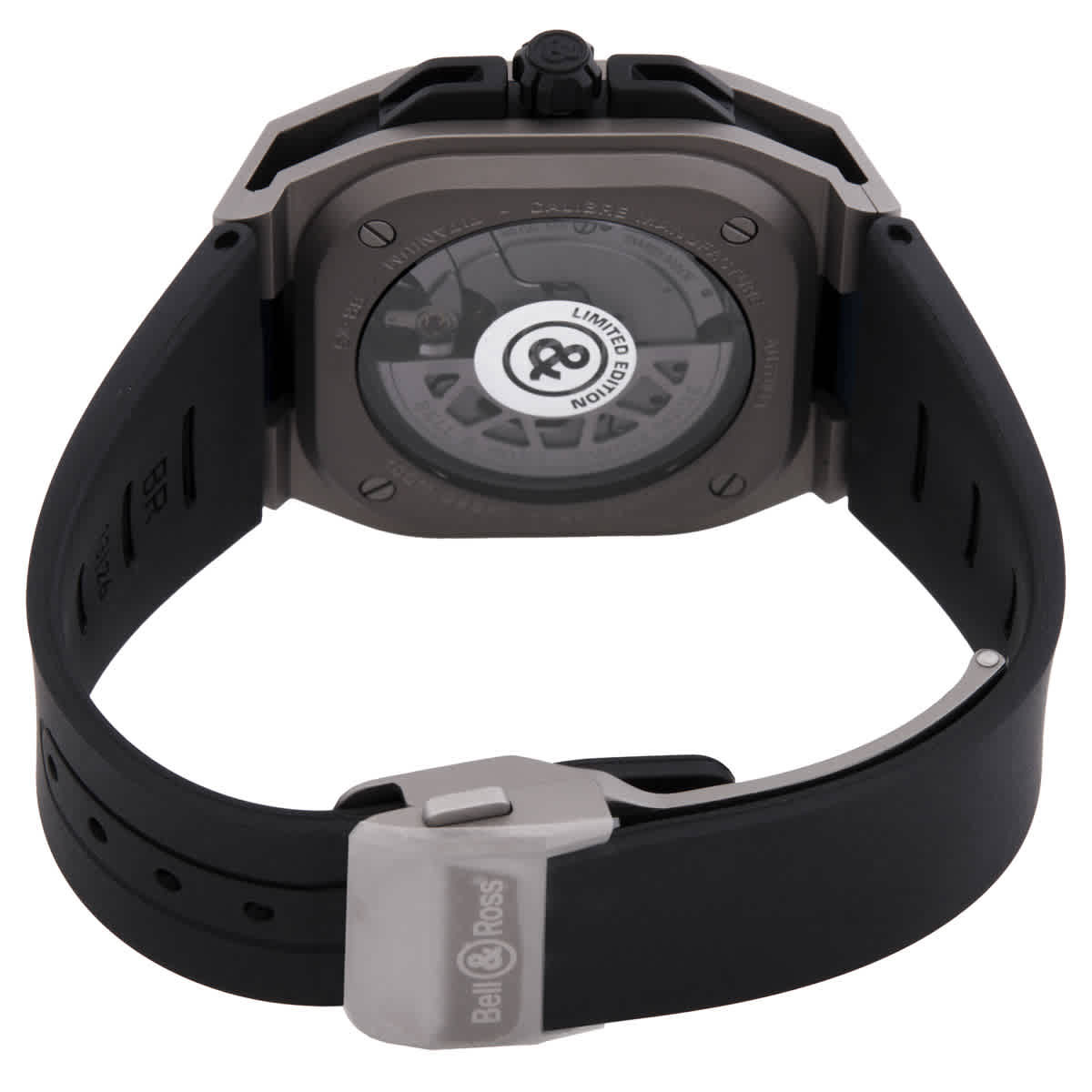 Bell and Ross Br-X5 Automatic Black Dial Mens Watch BRX5R-RAC-TI/SRB