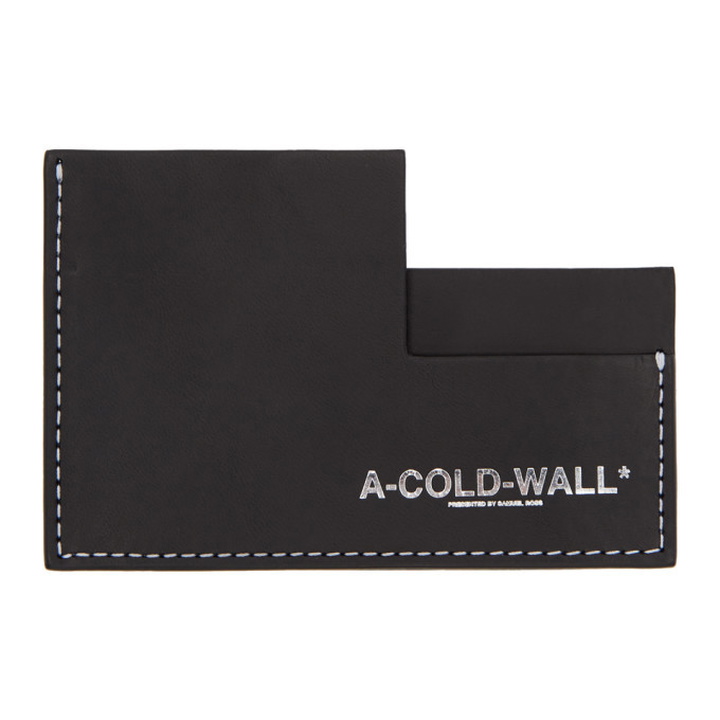 Photo: A-Cold-Wall* Black Right Angle Card Holder