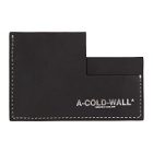 A-Cold-Wall* Black Right Angle Card Holder