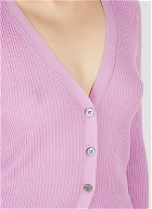 Folia Knit Cardigan in Pink