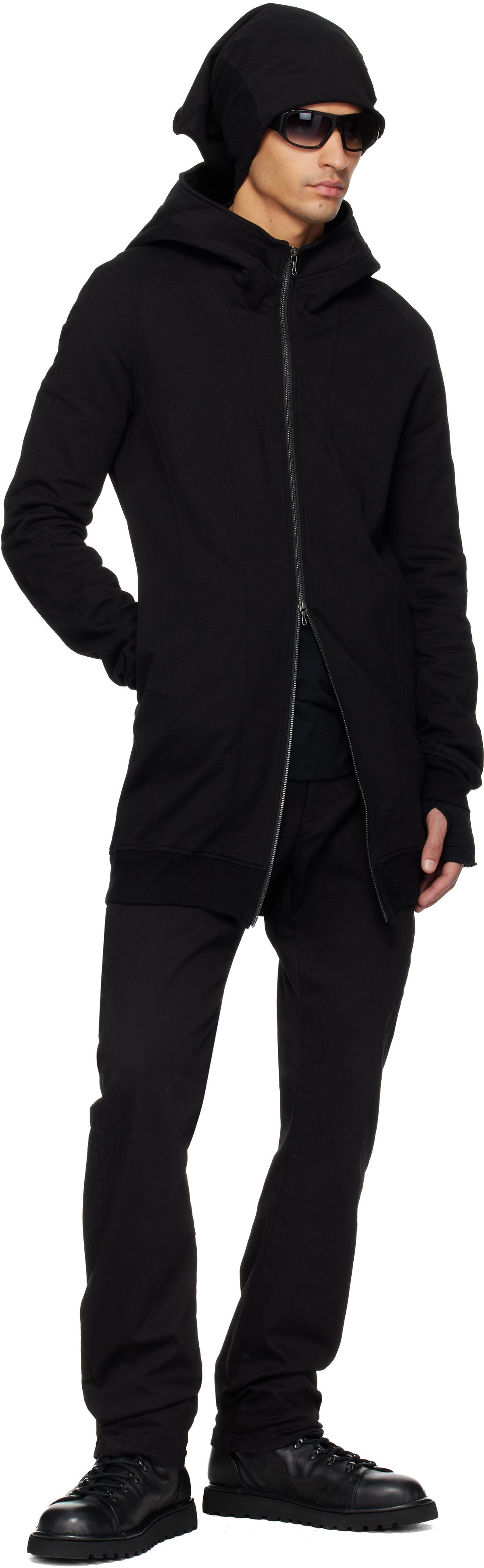 Julius Black Prism Hoodie