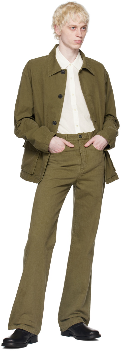 Nili Lotan Khaki Ronnoc Jacket