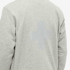 PLACES+FACES Men's Logo 1/4 Zip Sweat in Grey