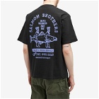 Manastash Men's CiTee Salmon T-Shirt in Black