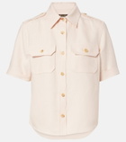 Loro Piana Annalisa linen shirt