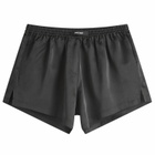 Palm Angels Women's Label Boxer Shorts in Black