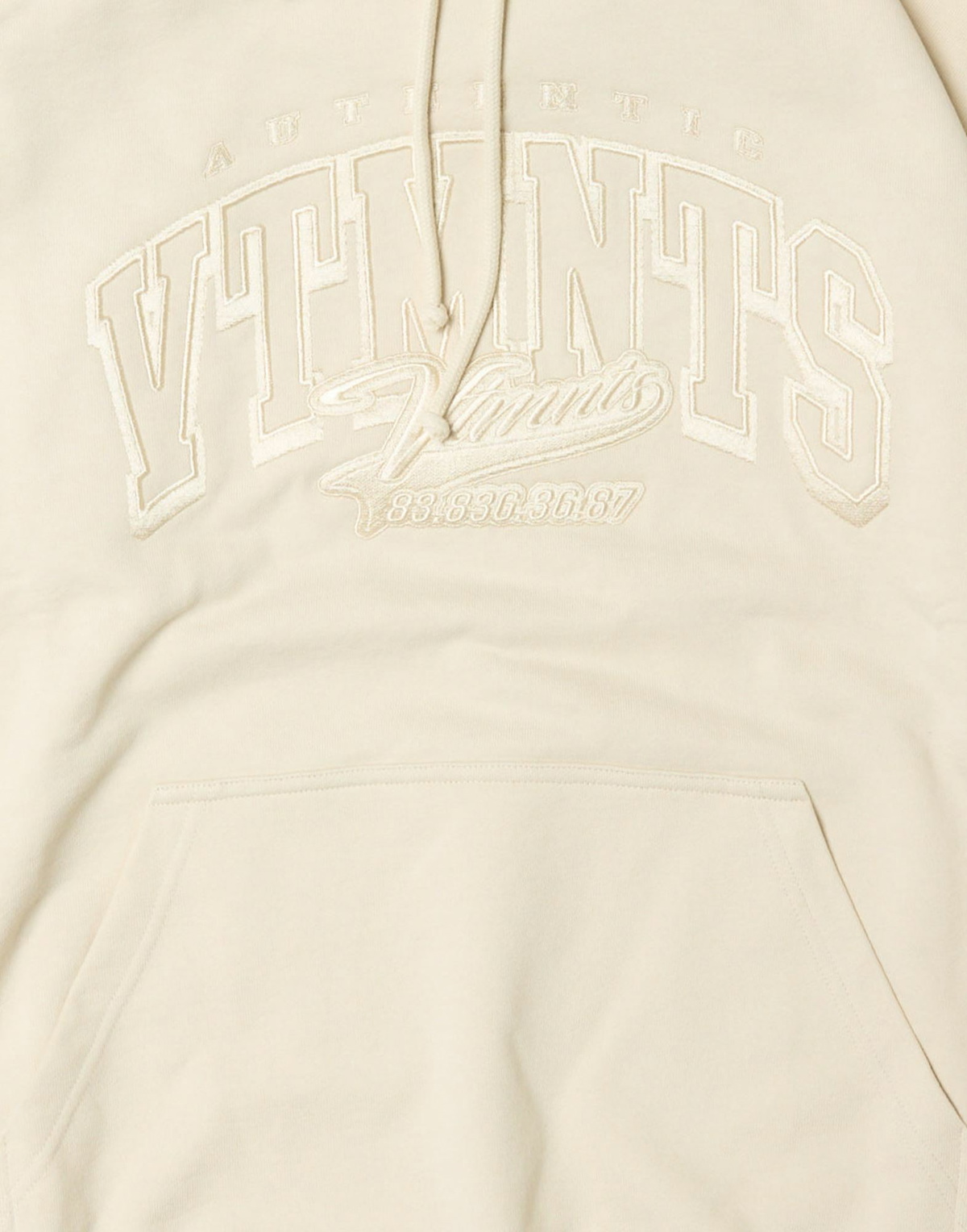 Vetements Mens Sweatshirt in Off white