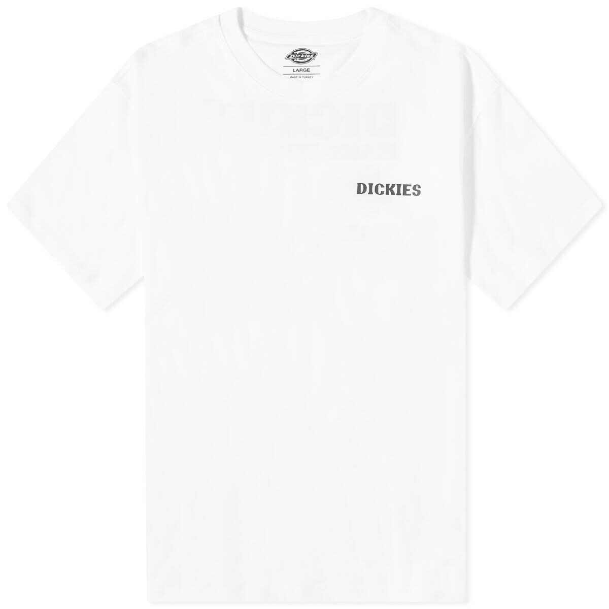 Dickies Men's Hays T-Shirt in White Dickies Construct