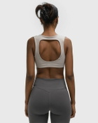 Nike ZENVY BRA CS SSNL Grey Womens (Sports-) Bra