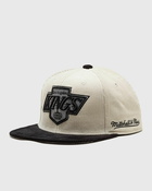 Mitchell & Ness Nhl 2 Tone Team Cord Fitted Vintage Los Angeles Kings White - Mens - Caps